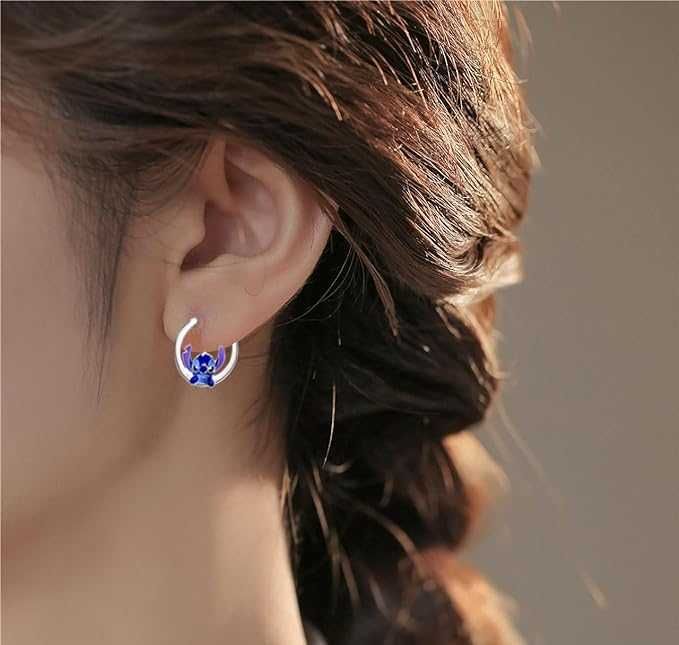 Обеци На Любимия Дисни Герой Стич