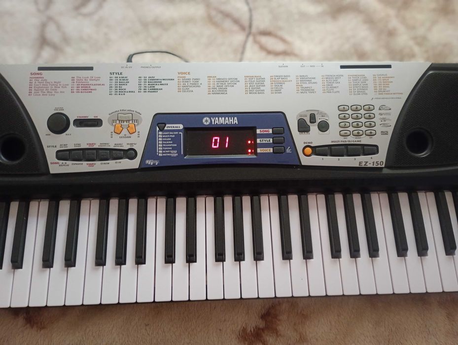 Учебна клавирен истромент Yamaha