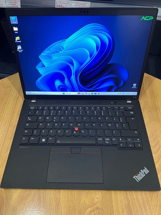 Лаптоп Lenovo Т14s 8-ядрен Ryzen/32 RAM/512 SSD, 3 м. гар.