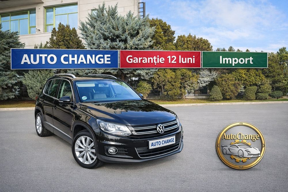 Vw Tiguan 2.0D 2014 automat panoramic 5 butoane  Garantie 12 luni
