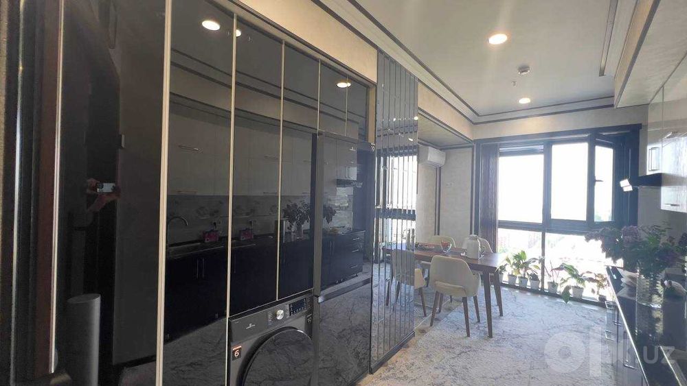 ;Новостройка‼️3ком квартира 99м2 евро центр Darkhan метро Кары Ниязи