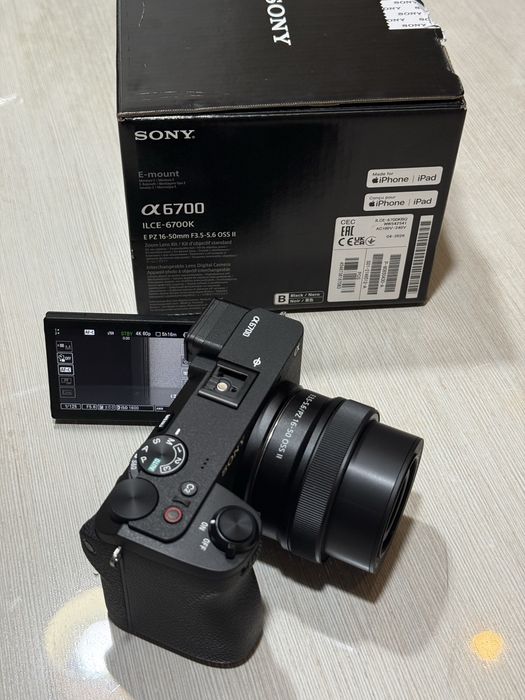 Sony a6700 китовый 16-50mm