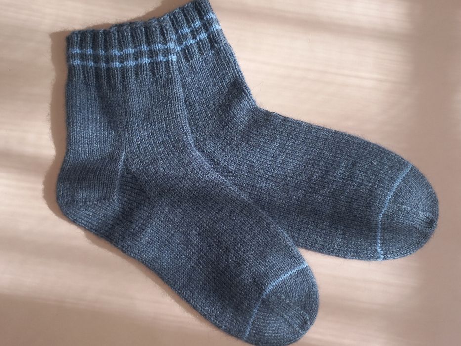 Носки шерстяные, носки вязаные ручной работы.