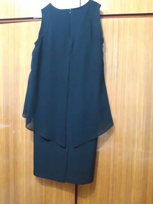 Rochie din matase neagra