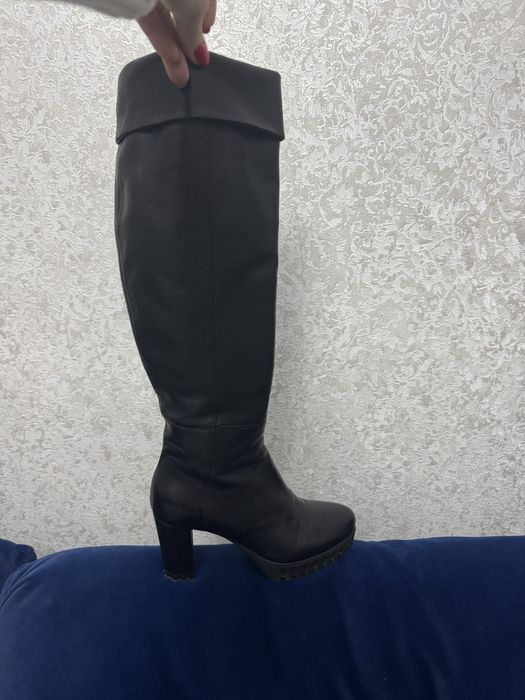 Ботфорты кожаные Loriblu