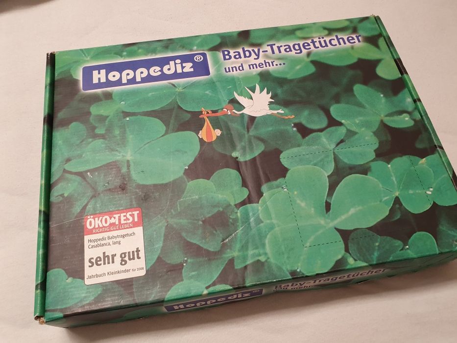 Тъкан слинг за бебеносене Hoppediz