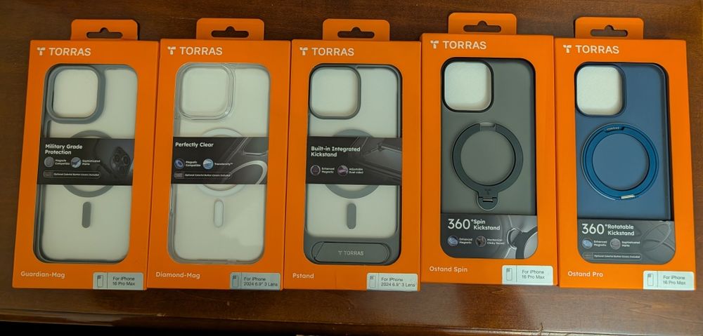 Huse Torras pentru iPhone 16 Pro Max exclusiv, noi