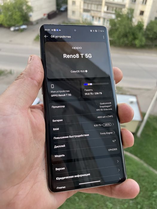 Oppo Reno 8t 5G 8/256gb