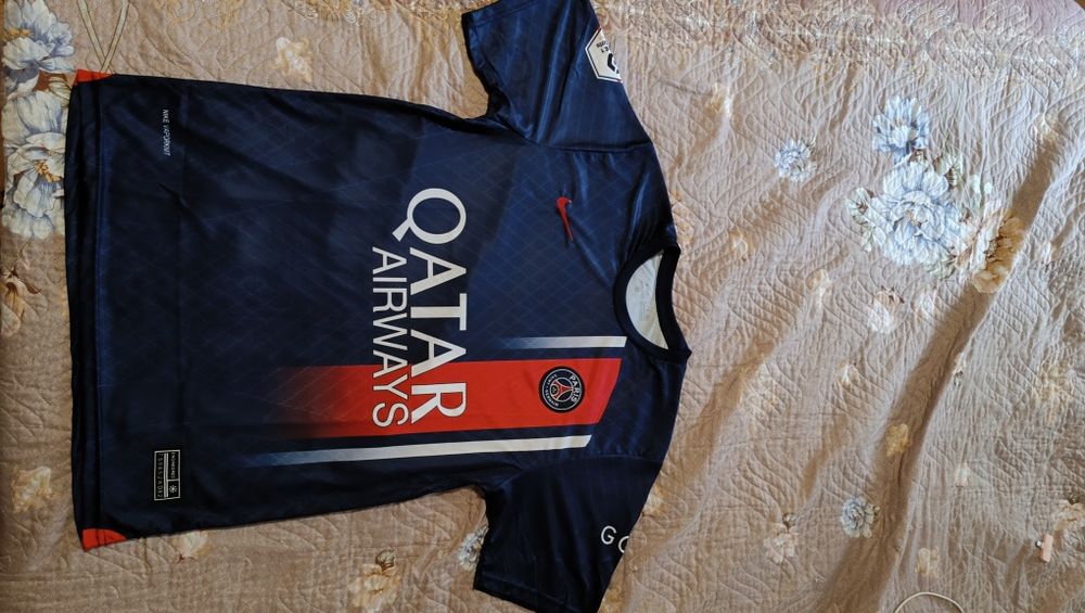 Tricou fotbal Mbappe PSG marime L