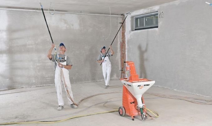 Tencuială mecanizată și lucrări complete de construcții