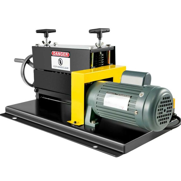 Masina electrica decojit cabluri 1-38 mm 220V 10 cutite Profesionala Deblancator