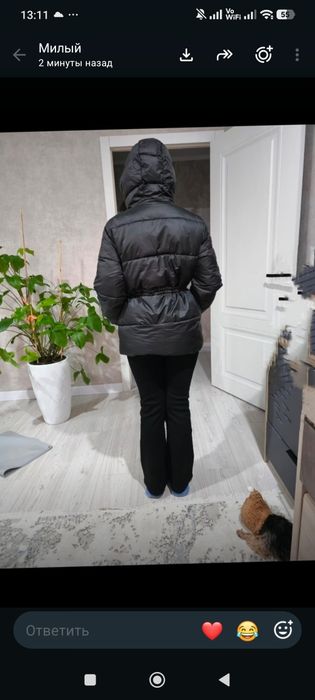 Куртка зимняя новая