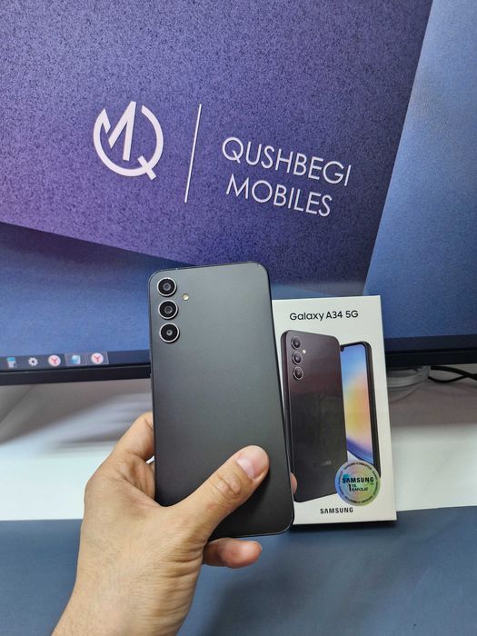 tetik holatta Samsung A35 5G 128GB karobka dok bor