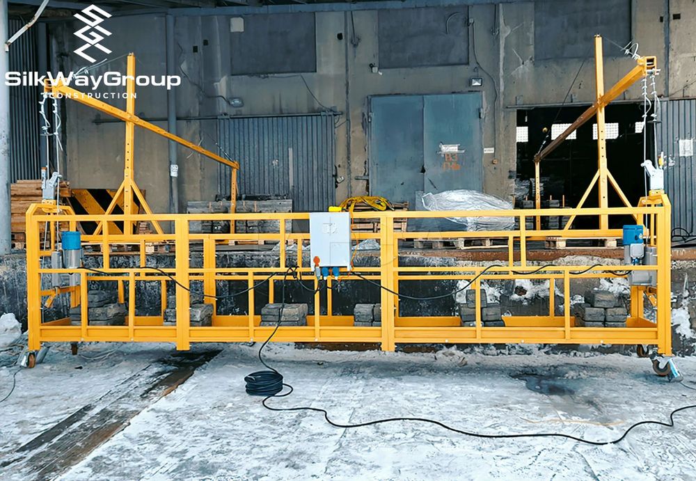 Люлька строительная фасадная ZLP 630 Оцинкованный подьемник Астана