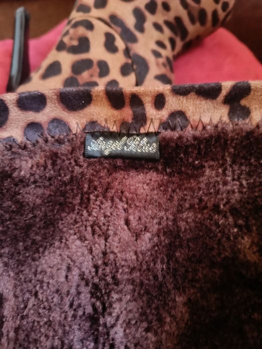 Cizme dama imblanite model leopard