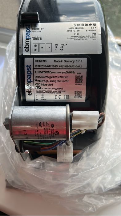 Вентилятор SIEMENS