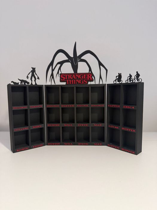 Suport/Stand/Etajera figurine kinder Stranger Things