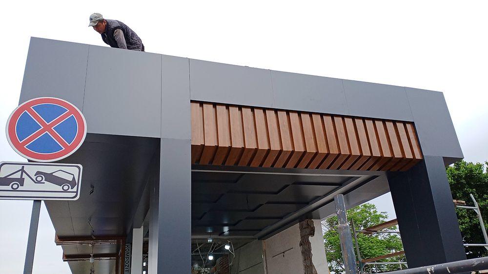 Alikafon alyukobond alubond alukafon fasad ximatlari