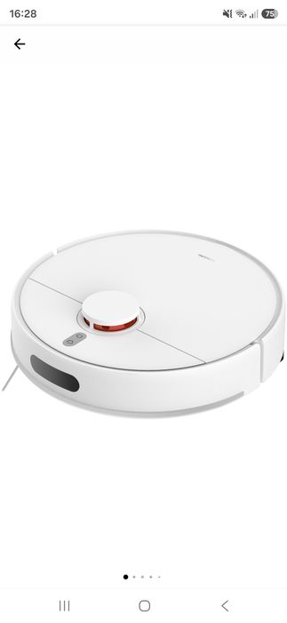 Robot  Xiaomi BHR9664EU, WI-FI, 5000Pa, 2600mAh, control vocal, sistem de navigatie LDS, cos de praf de 520ml si rezervor de apa de 260ml , alb