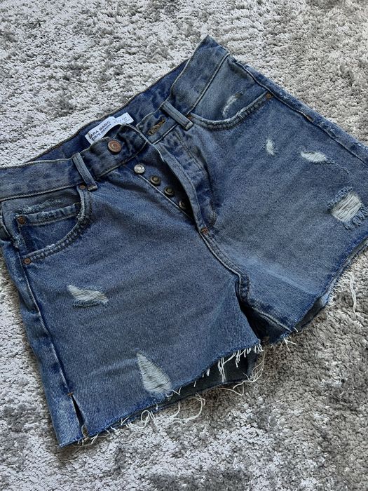 Pantaloni scurți din denim Zara
