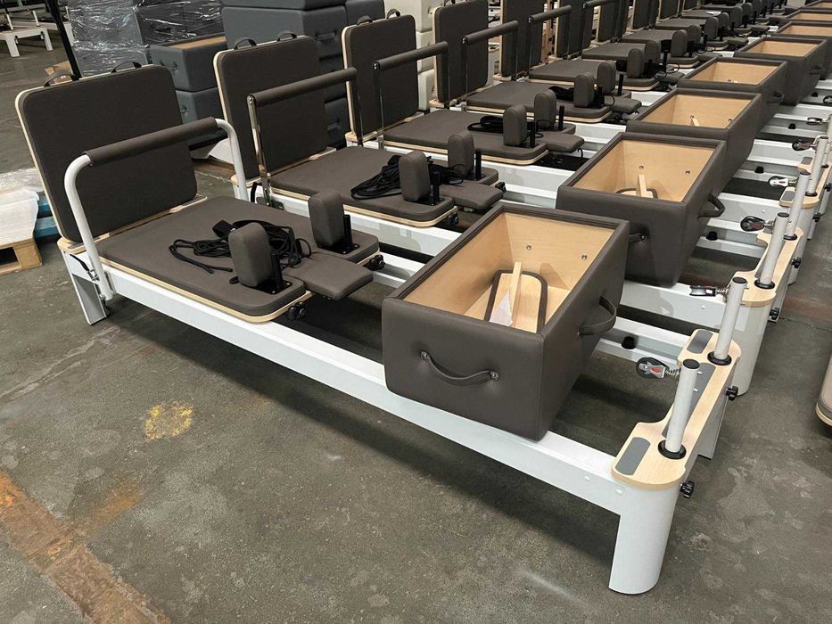 На изплащане/ Пилатес Реформър - Алуминий и Естествено дърво /Гаранция