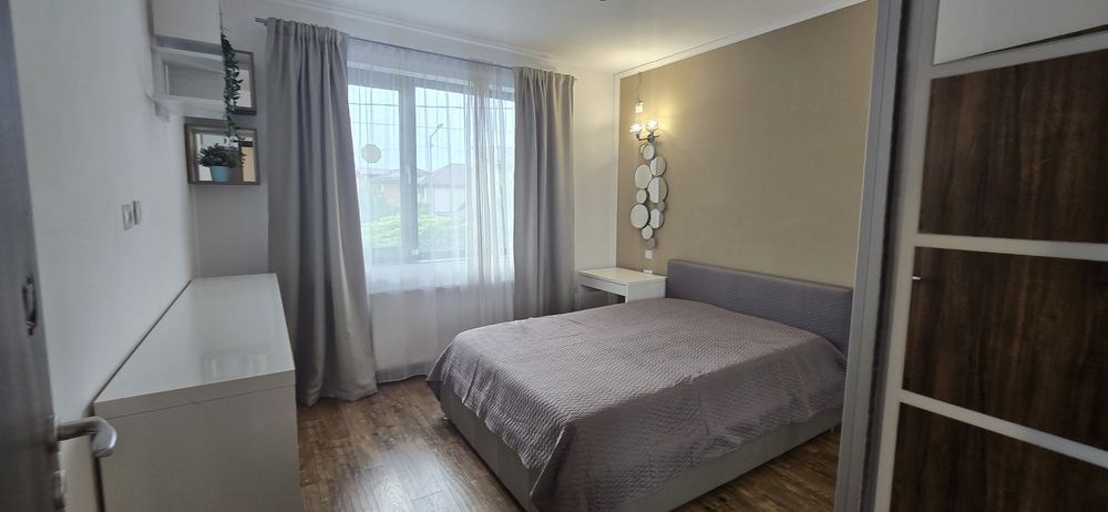 De inchiriat vila tip duplex, 4 camere, 3 dormitoare, complet mobilata si utilata – Bragadiru, la 180 m de Parcul Ghidiceni