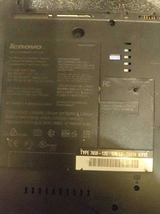 Лаптоп Lenovo t61 Thinkpad на части