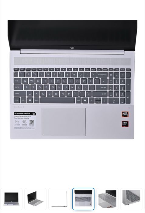 HP OmniBook 5 16" display 2k Ryzen 5 1TB SSD, SIGILAT, Ocazie, model 2025