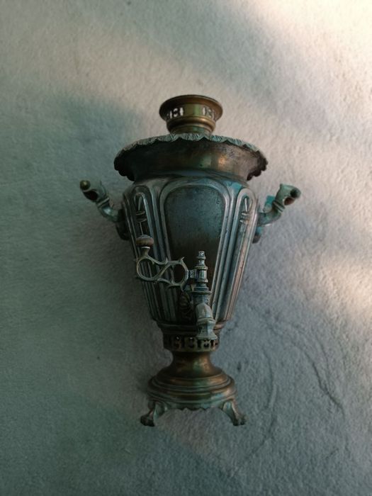 Самовар латунный тпз