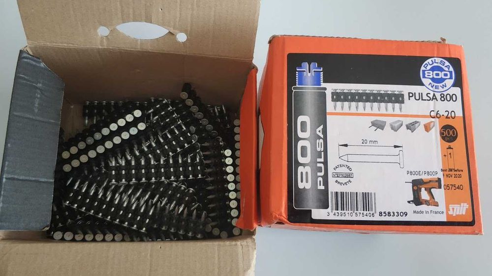 Пирони газ PULSA SPIT P40, 800,700,спит пулса wurth