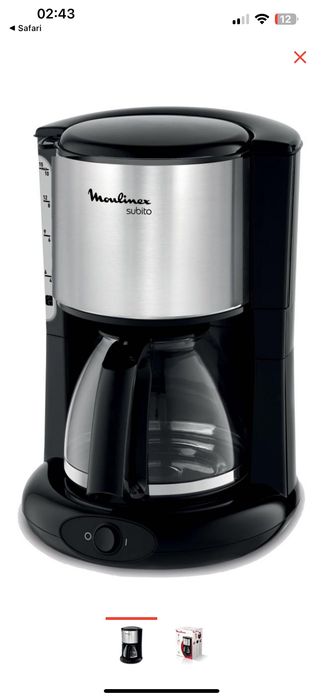 Кофеварка moulinex