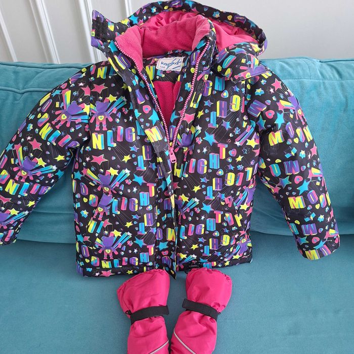 Детский комлект зимний комбинезон