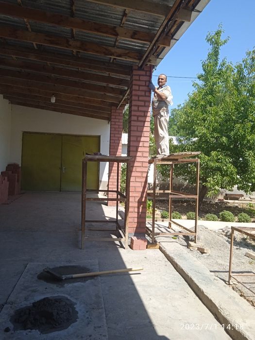 КладкаКирпичаБалкона,Перегародка,Декор,УстановкаРоликиКезерекАкфаРама