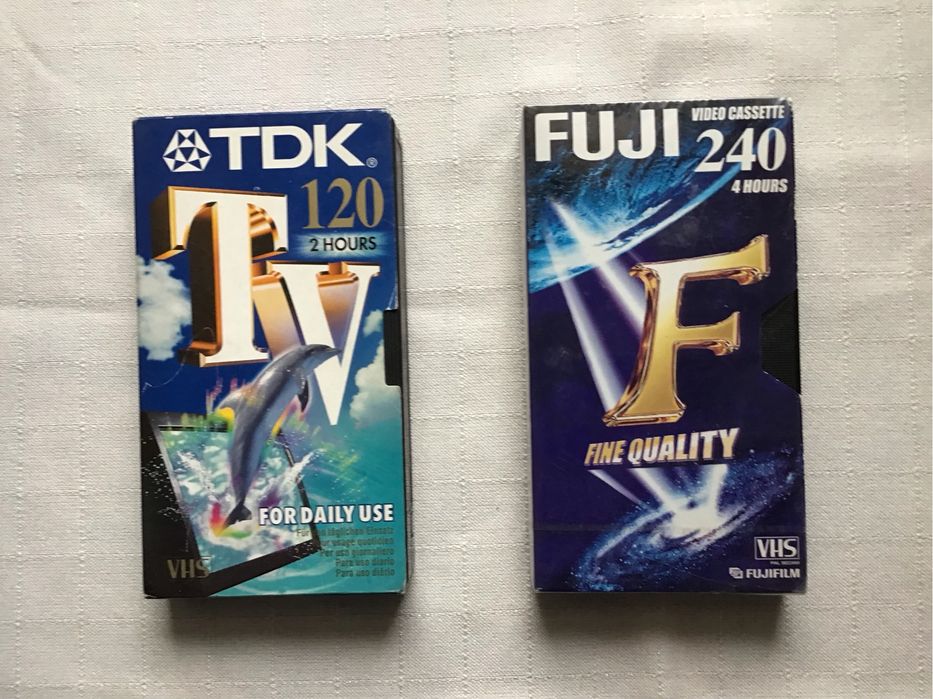 VHS - видео касети - 2  броя