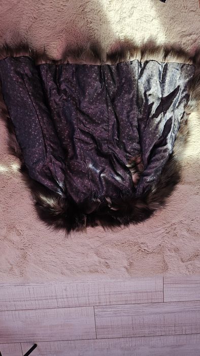 Дамско елече от сребриста лисица