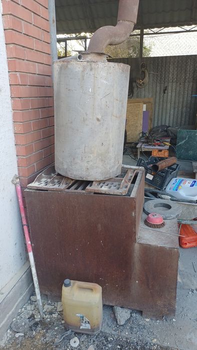 Печь для бани советская