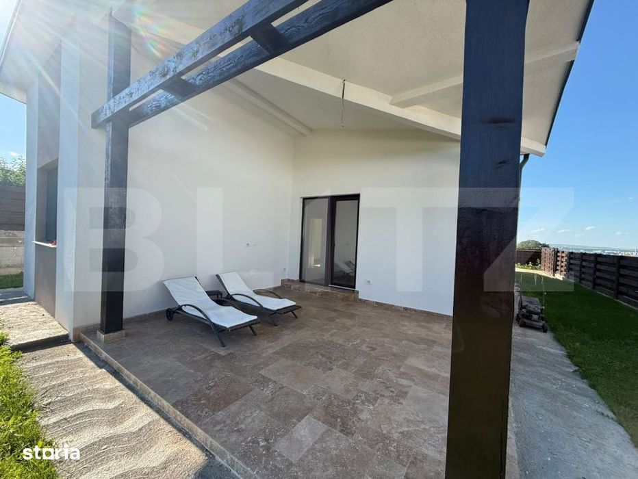 Casa individuala, plan parter, 105 mp, 561 mp teren, zona Hlincea