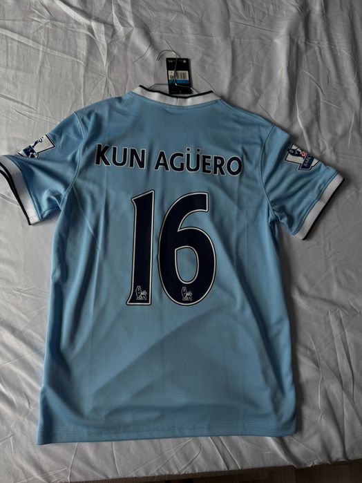 Tricou Aguero Man City retro premier league