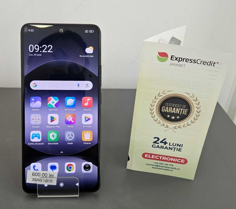 Telefon Xiaomi Redmi Note 14 5G (AG32 B:35249.1-ag35) Garantie 2 Ani!