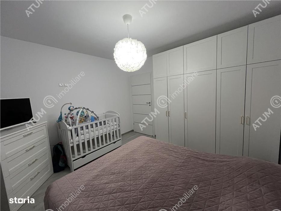 Apartament modern cu 3 camere 2 bai pod propriu de 85 mp in Selimbar