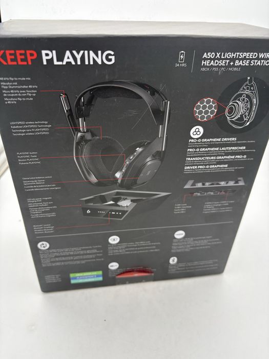 Casti  gaming sigilate Logitech Astro A50X