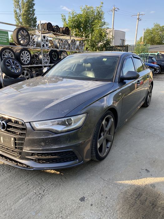 Bară spate S Line completă Audi A6 C7 2014