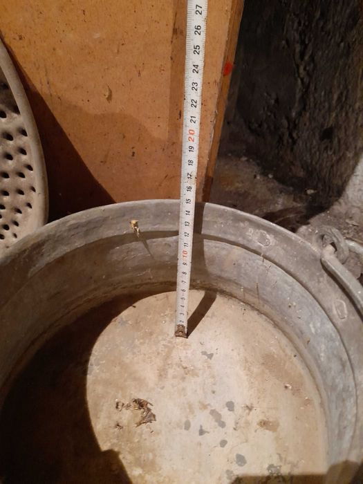 Медни котли,сахани, тенджера с капак и алуминиева тава с дупки