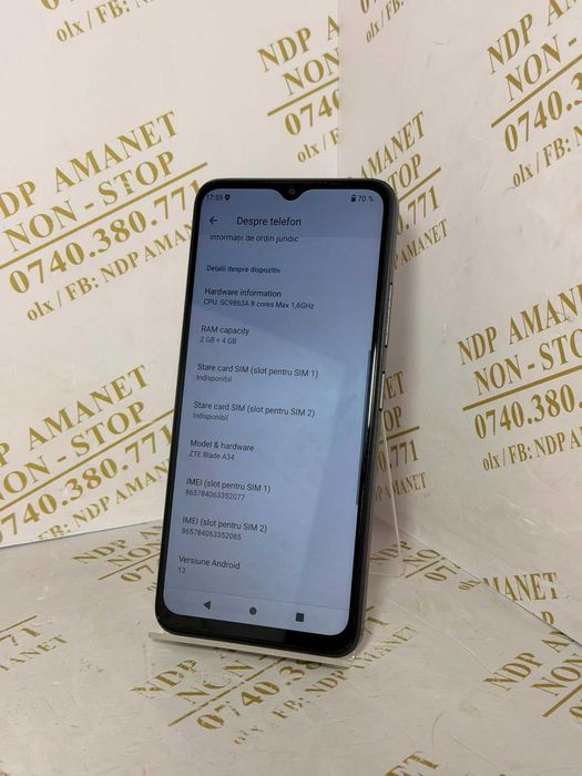 NDP Amanet Calea Mosilor 298 - ZTE BLADE A34 (58422)