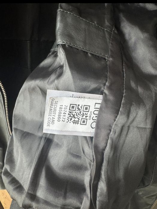 Geaca / jacheta bomber de piele Liu-Jo, marime S