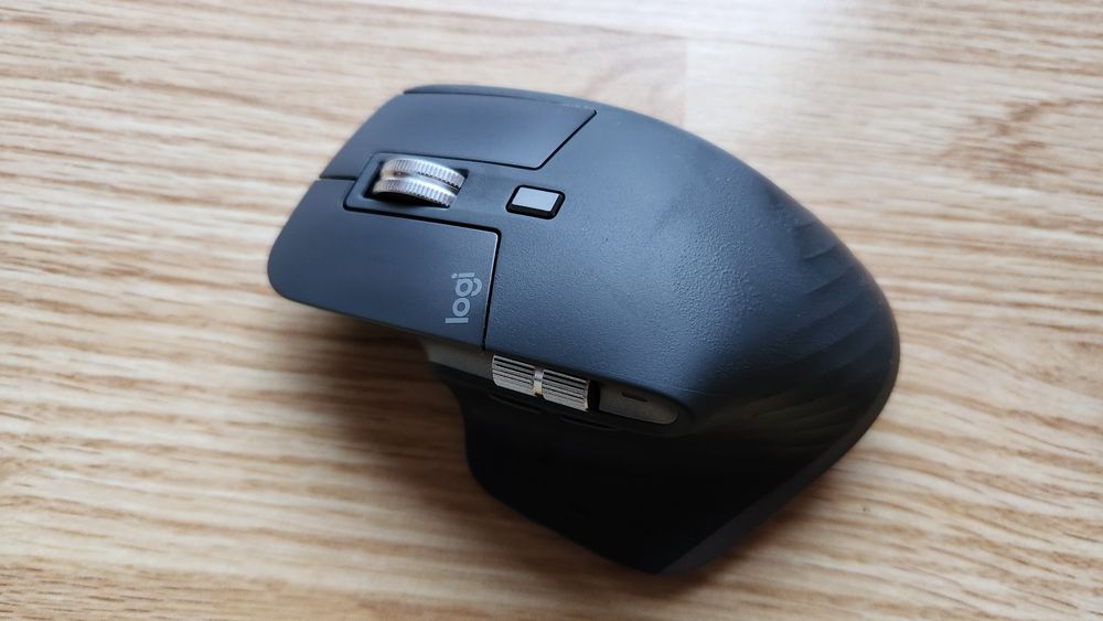 Mouse Logitech MX Master 3S Wireless cu Dongle si Bluetooth