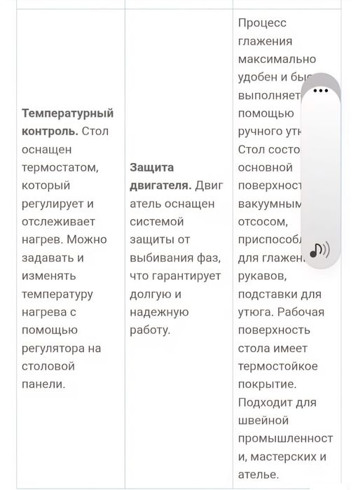 Гладильный стол