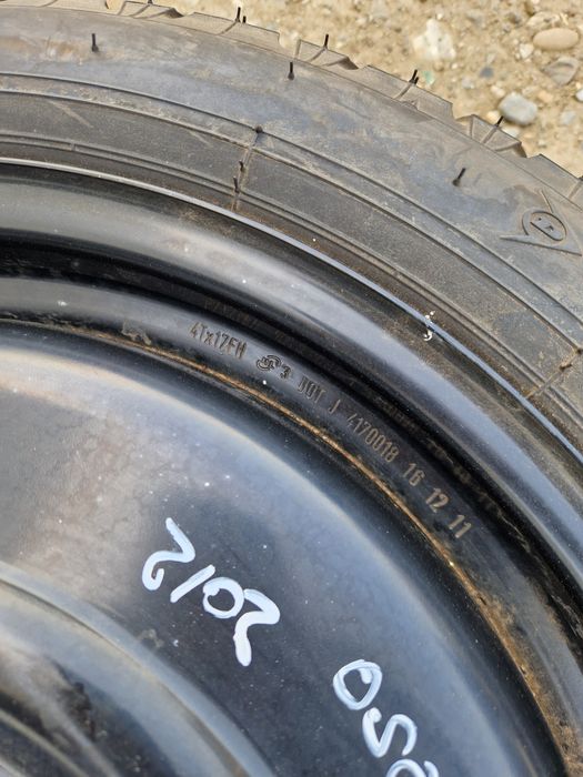 Roata de rezerva Toyota Verso 2012 T145/70D17