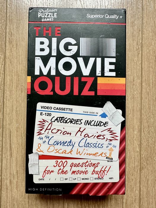 Настолна игра Professor Puzzle - The Big Movie Quiz