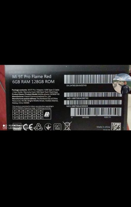 Xiaomi mi 9t pro 128gb flame red